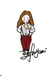 微头条人物手绘,捕捉瞬间，展现个性风采